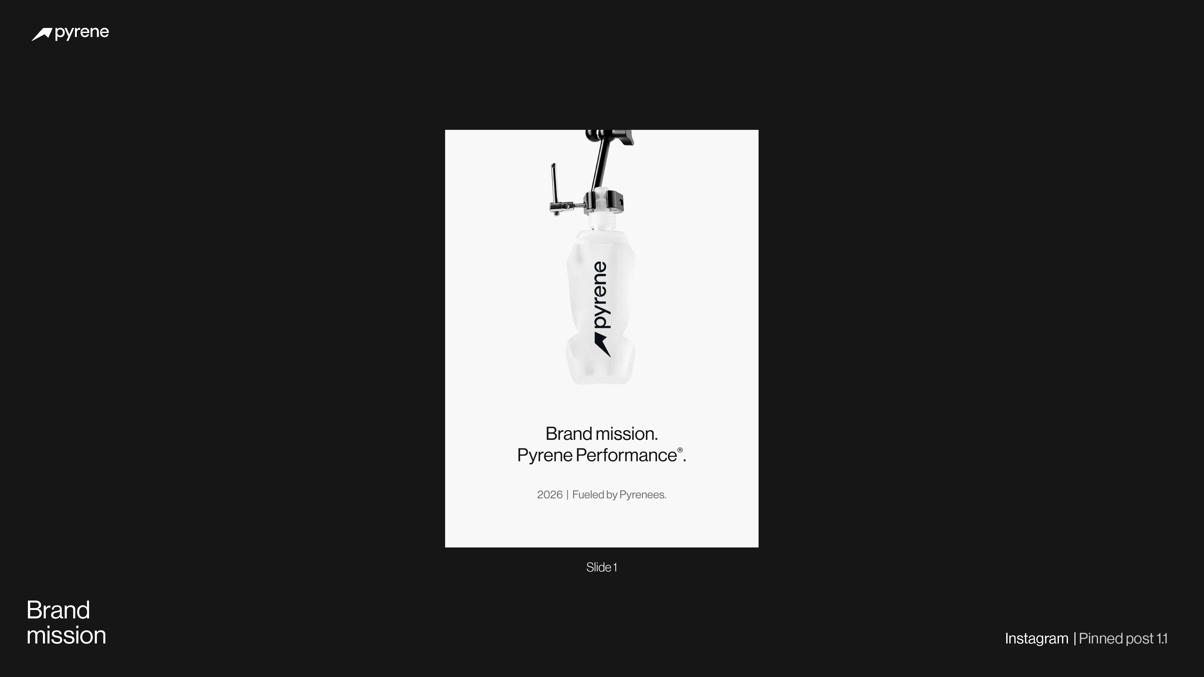 Pyrene® Instagram carrousel — protocole nutrition course ultra-trail